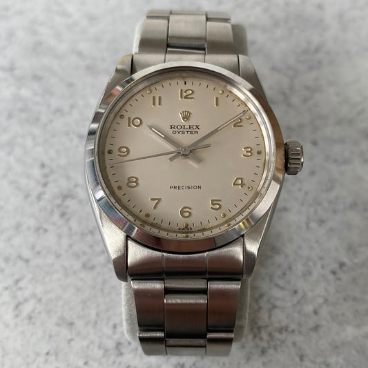 Rolex Precision 6426 Arabic Dial Watch