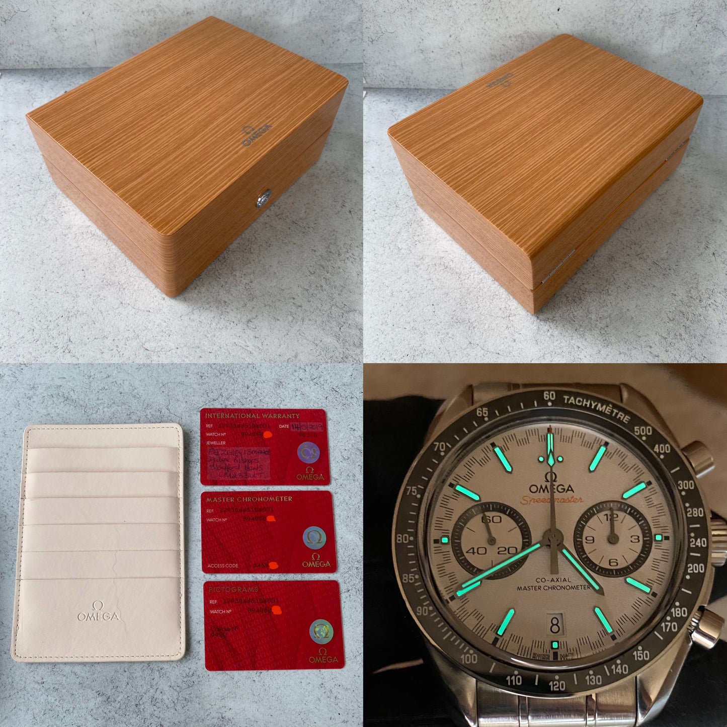 Omega Speedmaster Racing Co-Axial Automatic 329.30.44.51.04.001 Watch - Full Set