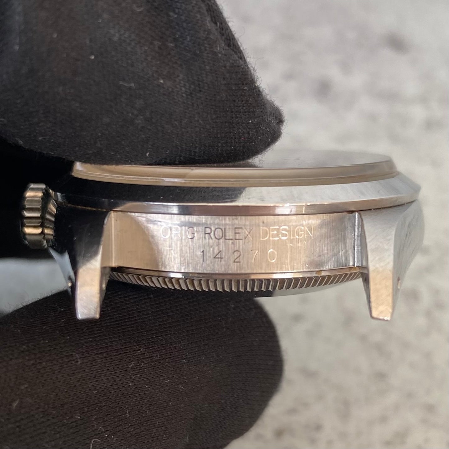 1991 Rolex Explorer Oyster Perpetual 14270 Black Dial Watch - Boxed & Papers