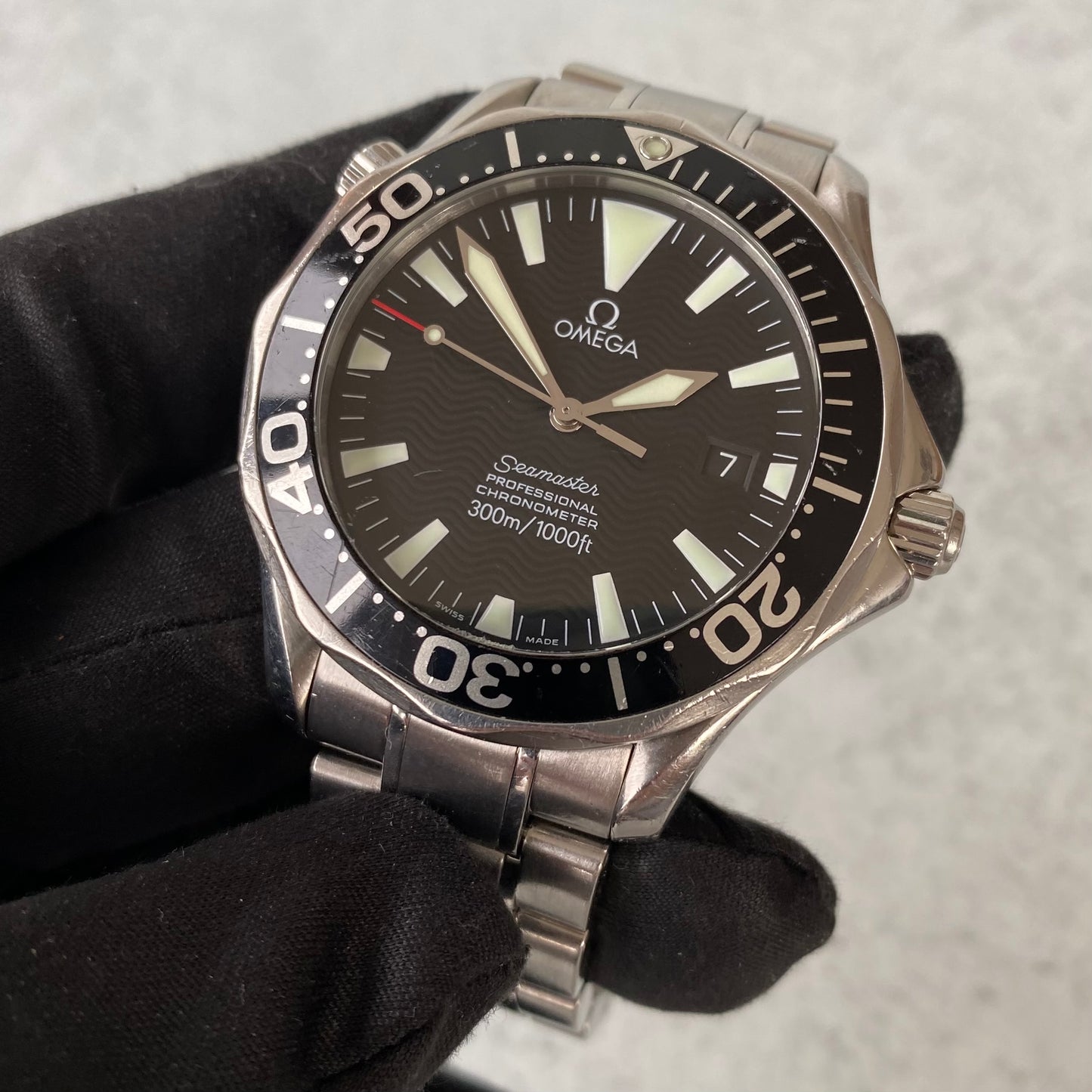 Omega Seamaster 300 Professional 2254.50.00 Automatic 41mm Watch - Full Set