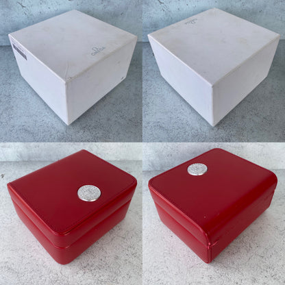 Omega Seamaster 300 Diver Regatta Chronograph Black Dial Date Watch - Full Set