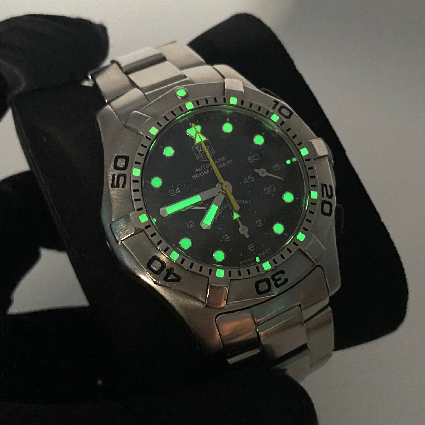 Tag Heuer Aquagraph CN211A 500m Divers Automatic Watch - Full Set