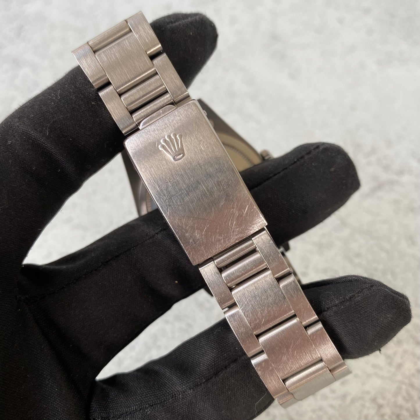 1991 Rolex Explorer Oyster Perpetual 14270 Black Dial Watch - Boxed & Papers