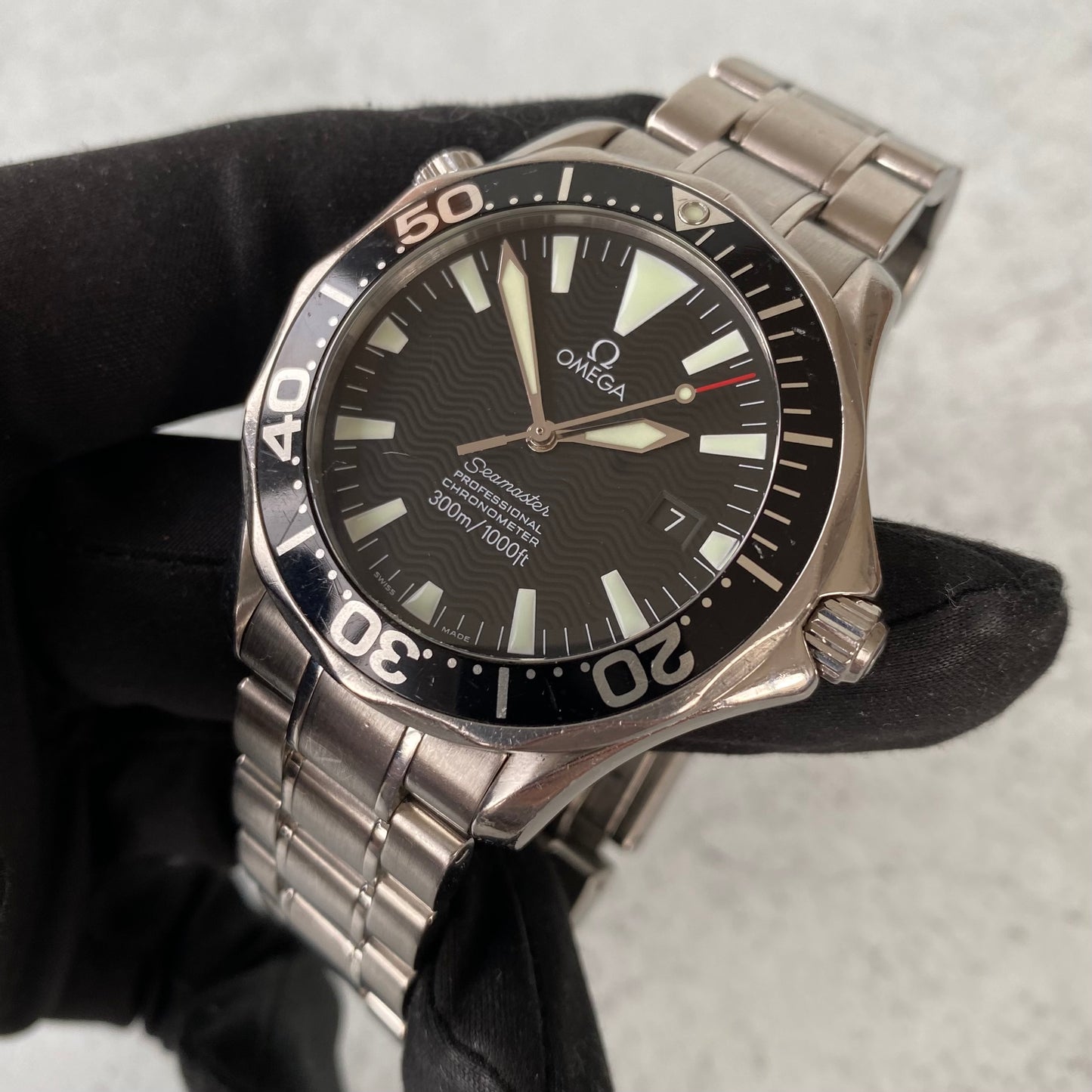 Omega Seamaster 300 Professional 2254.50.00 Automatic 41mm Watch - Full Set