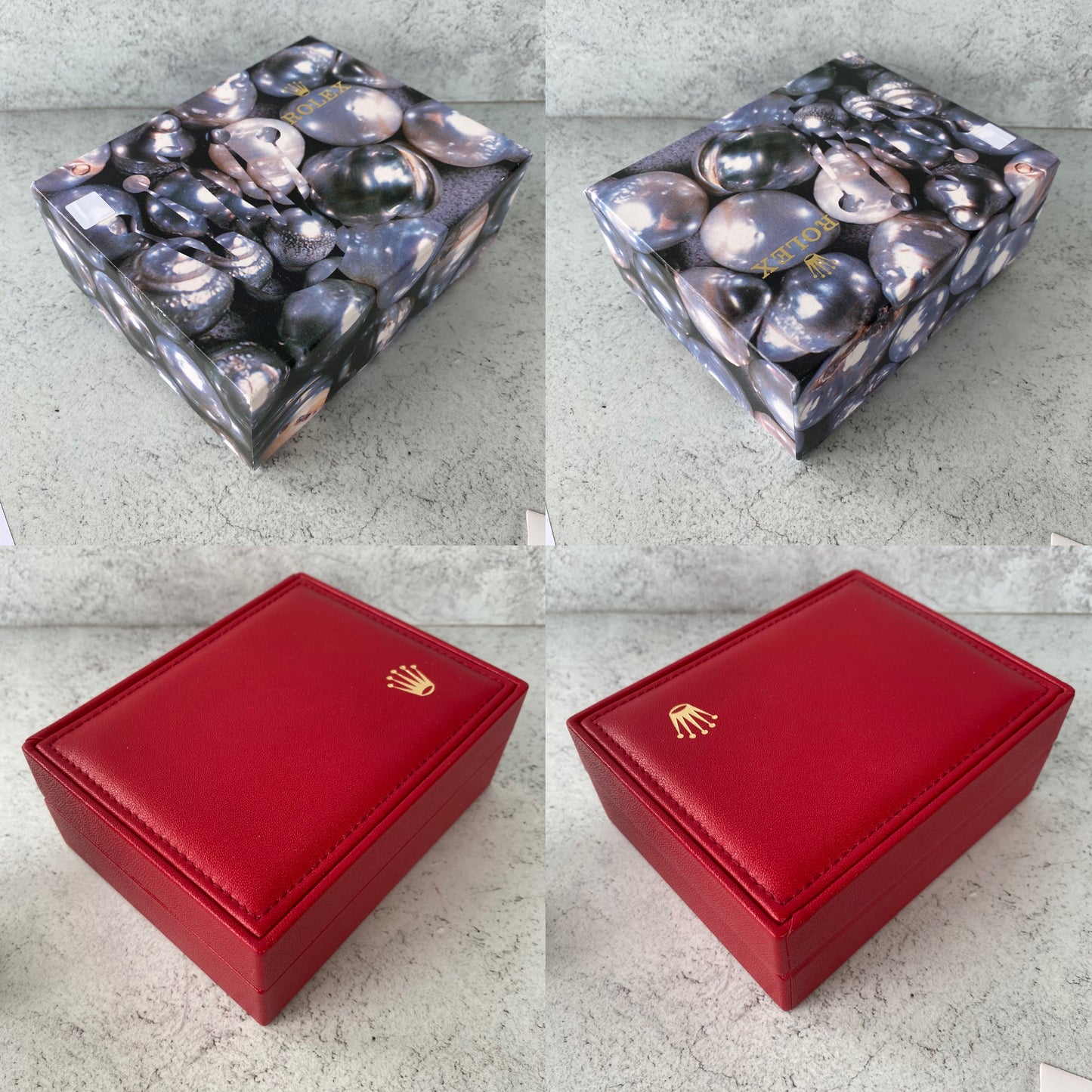 2004 Ladies Rolex Oyster Perpetual Black Dial 76080 Watch - Full Set