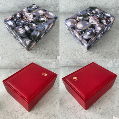 2004 Ladies Rolex Oyster Perpetual Black Dial 76080 Watch - Full Set