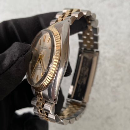 1978 Rolex Datejust Oyster Perpetual 1601 Bi-Metal Swiss Vintage Watch