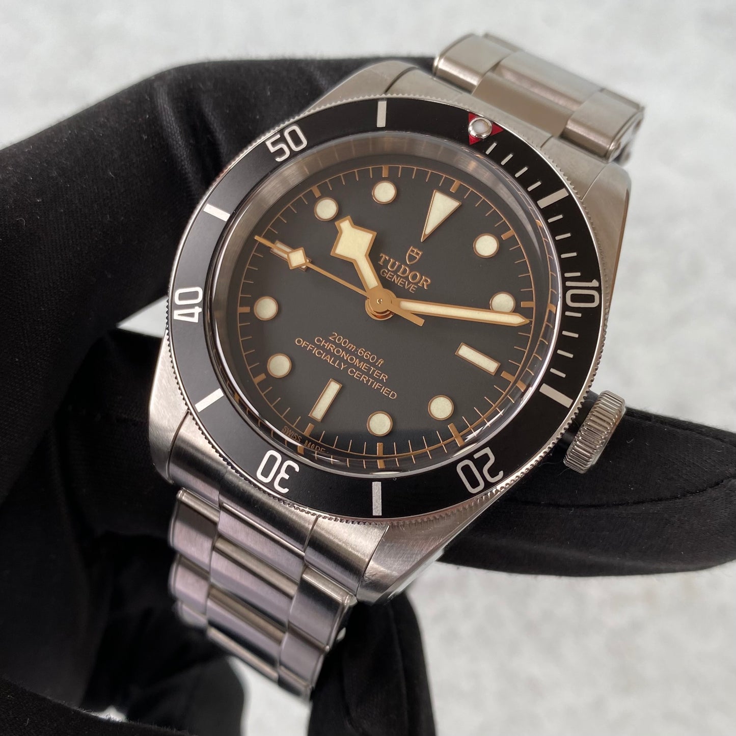 Tudor Heritage Black Bay 79230N Gilt Dial 41mm Watch