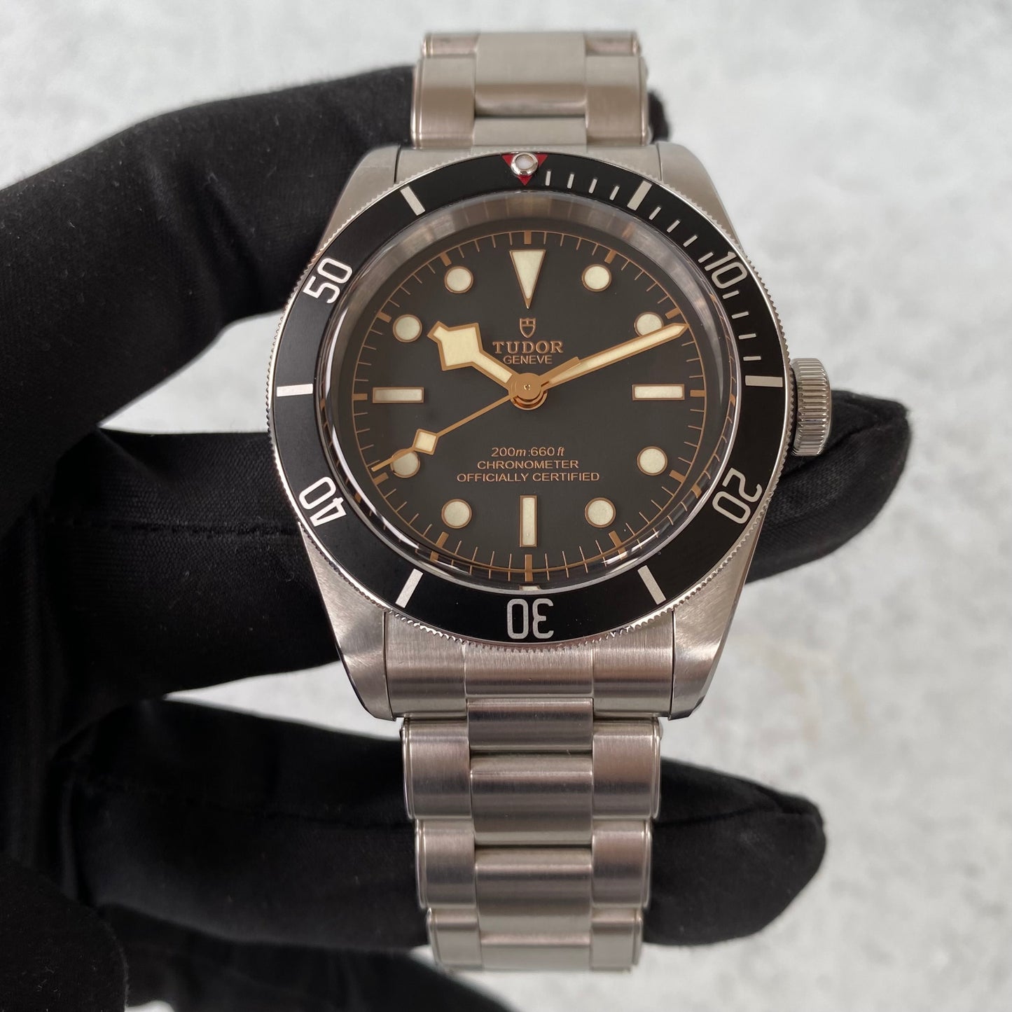 Tudor Heritage Black Bay 79230N Gilt Dial 41mm Watch