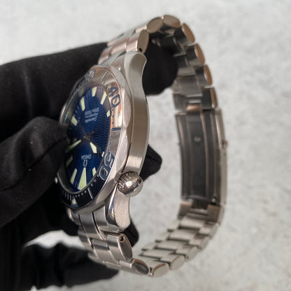 Omega Seamaster 300 Professional 2265.80.00 Blue Quartz 41mm Watch - Full Set