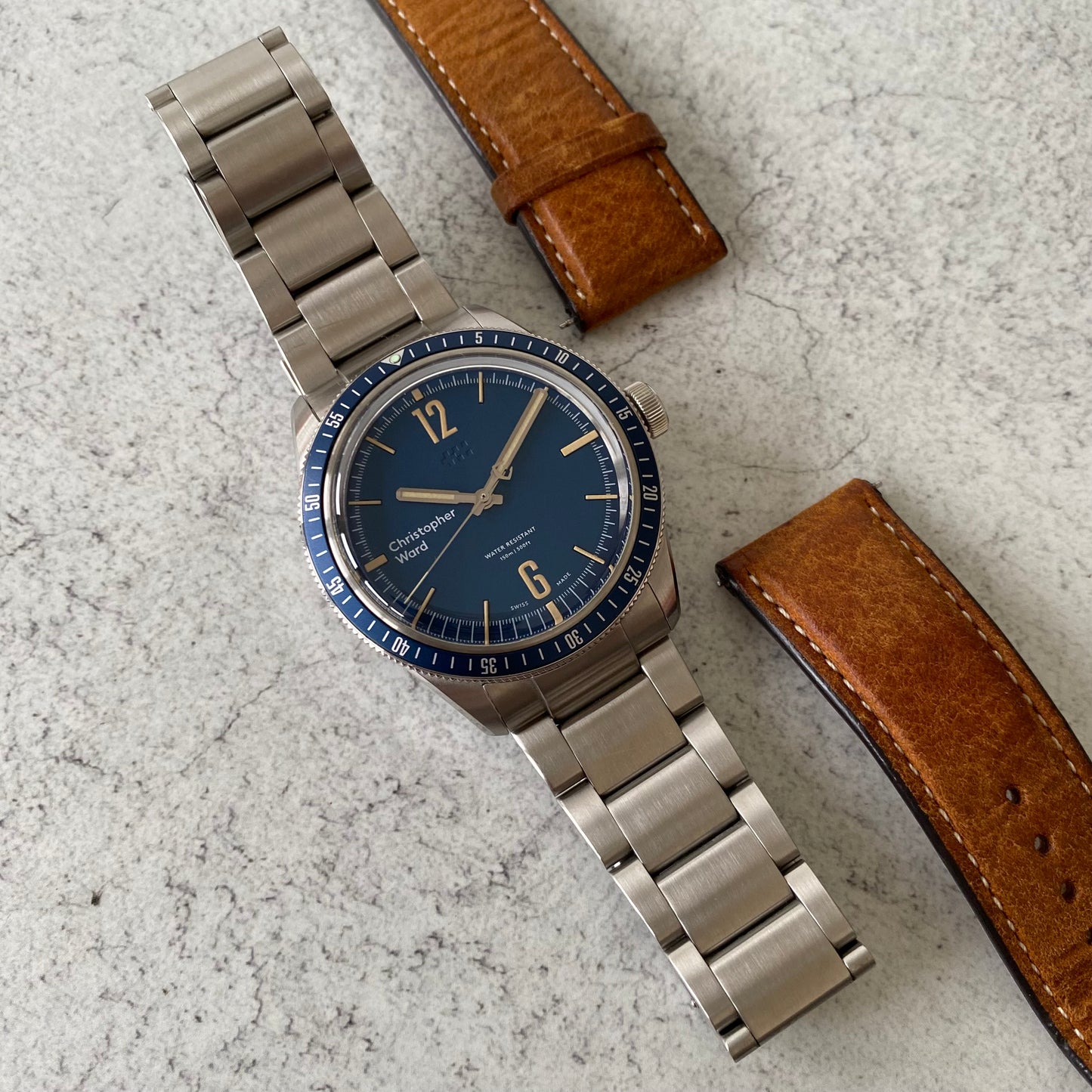 Christopher Ward C65 Trident Diver Manual Wind Watch