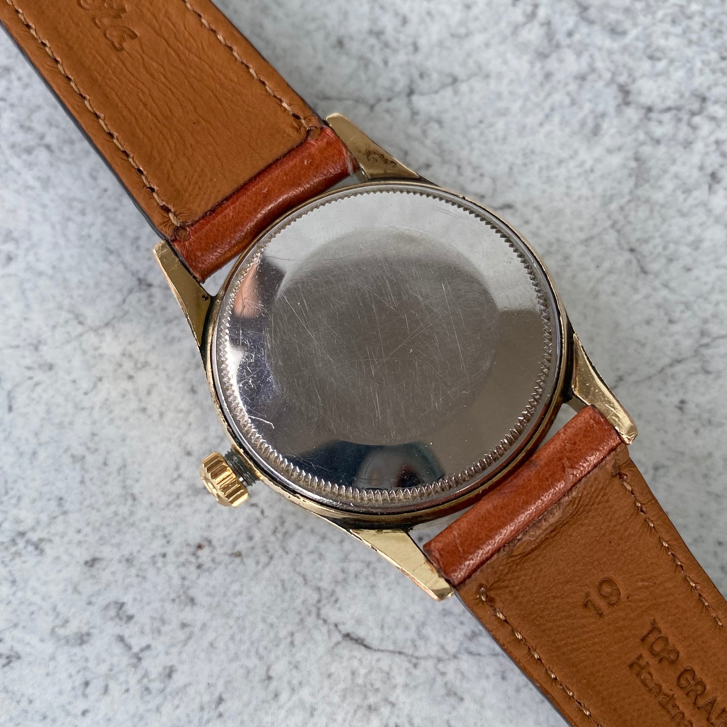 1958 Rolex Air King 5506 Super Precision Oyster Perpetual Honeycomb Dial Watch