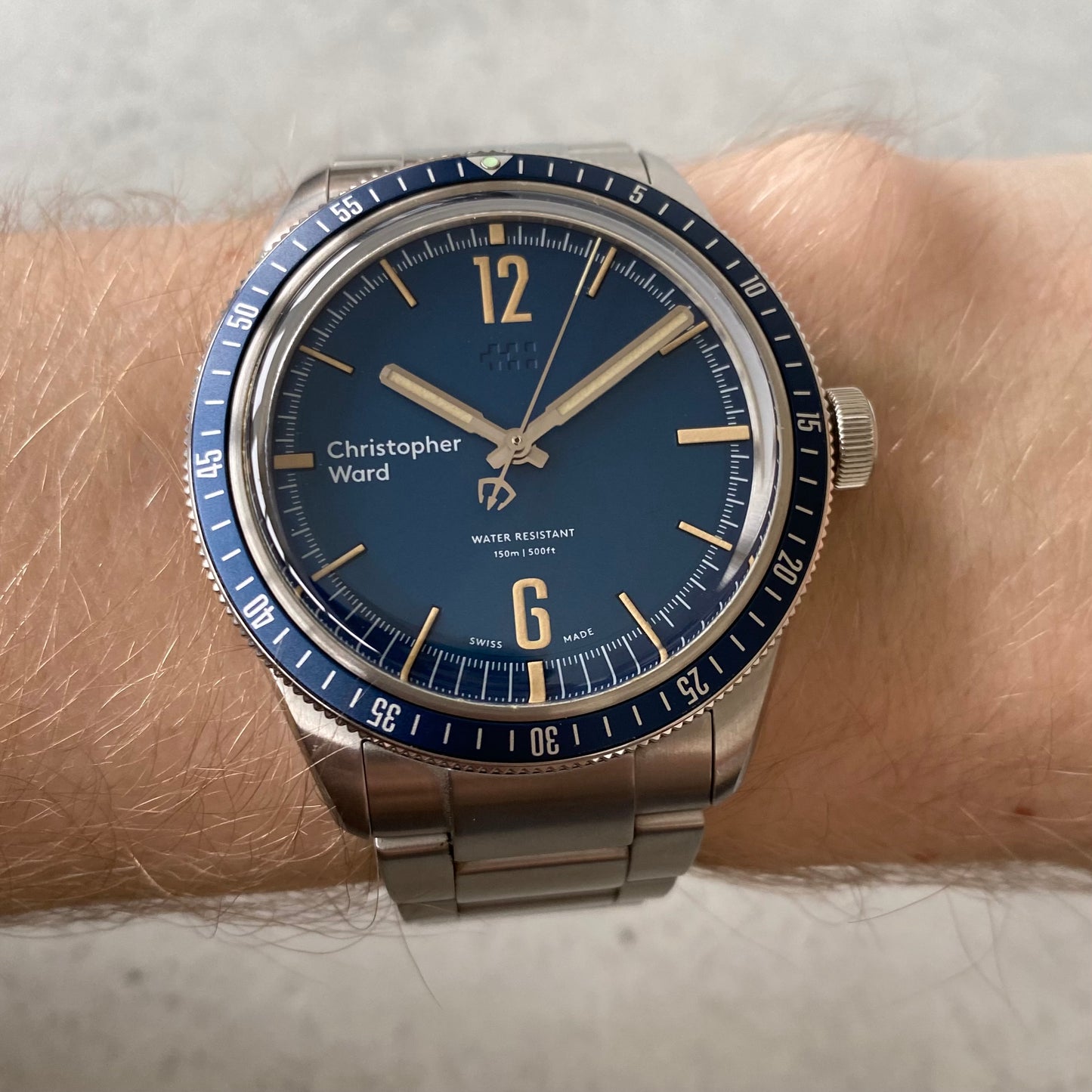 Christopher Ward C65 Trident Diver Manual Wind Watch