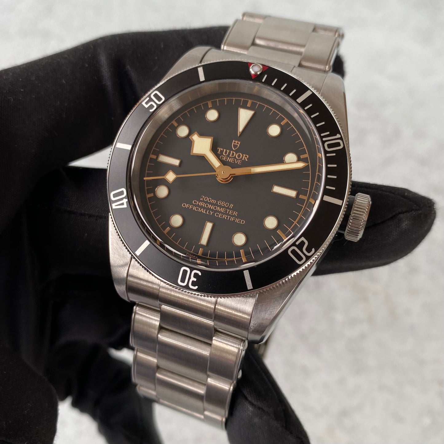Tudor Heritage Black Bay 79230N Gilt Dial 41mm Watch