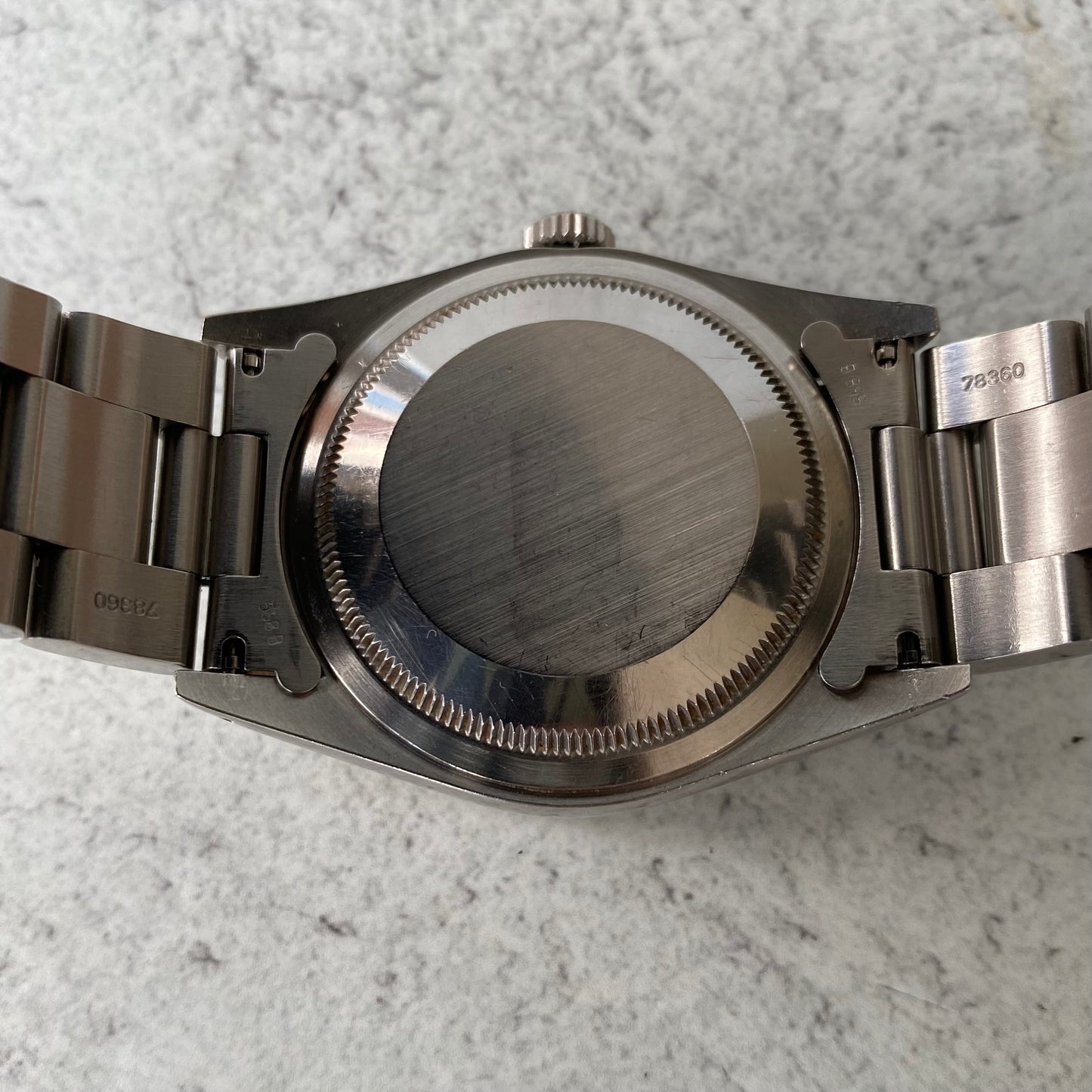 1991 Rolex Explorer Oyster Perpetual 14270 Black Dial Watch - Boxed & Papers