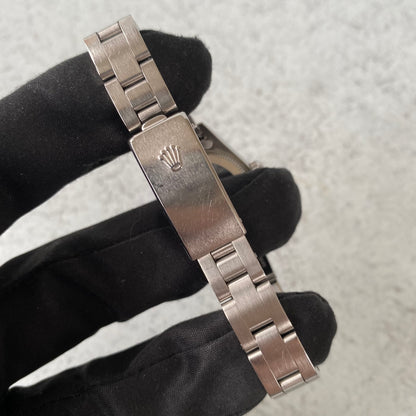 2004 Ladies Rolex Oyster Perpetual Black Dial 76080 Watch - Full Set