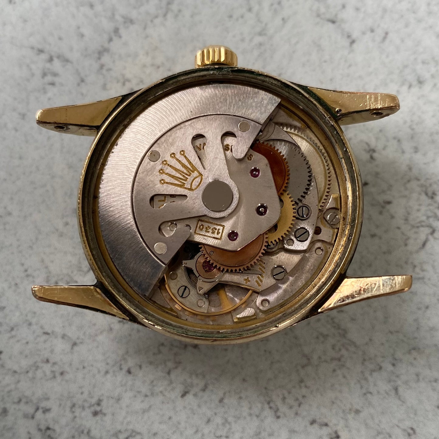 1958 Rolex Air King 5506 Super Precision Oyster Perpetual Honeycomb Dial Watch