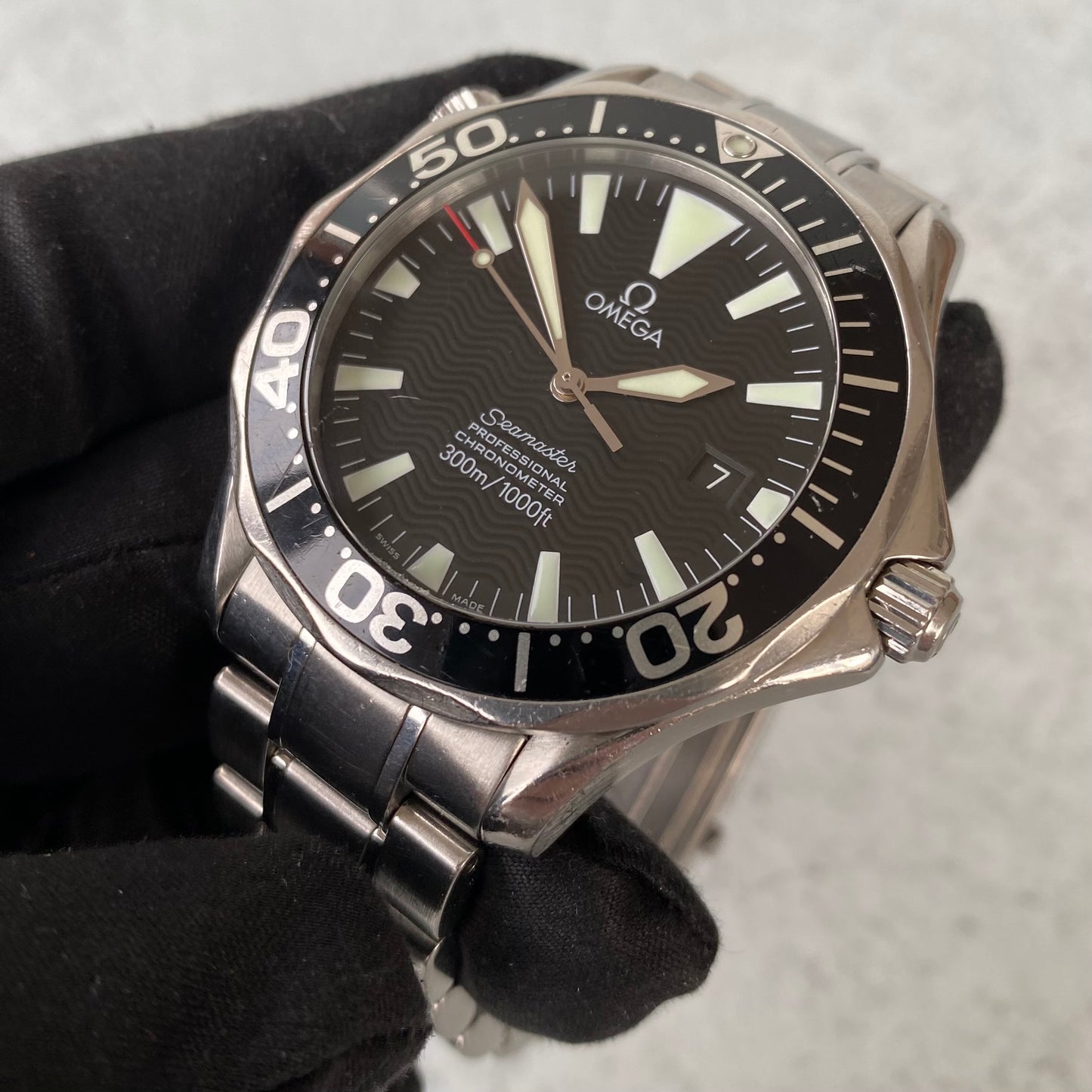 Omega Seamaster 300 Professional 2254.50.00 Automatic 41mm Watch - Full Set