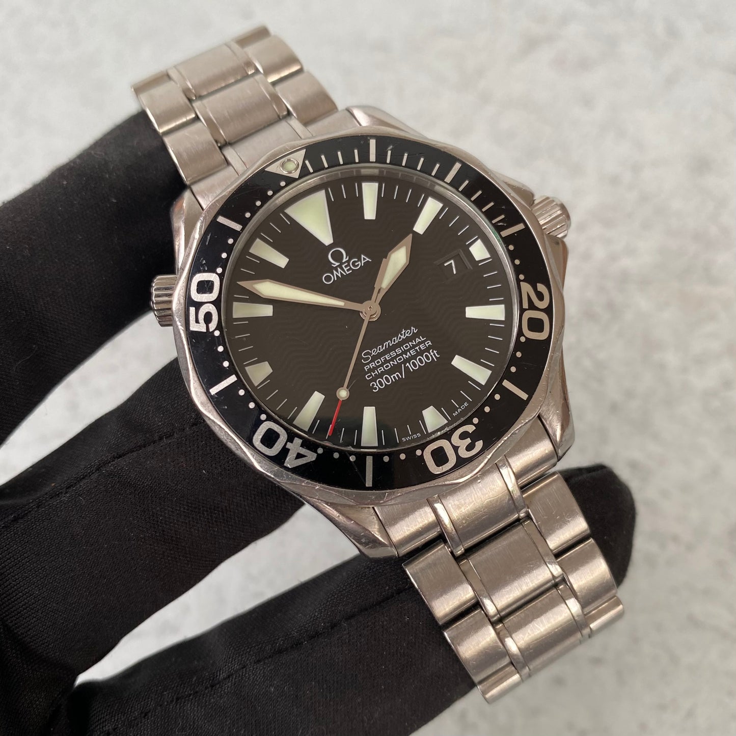 Omega Seamaster 300 Professional 2254.50.00 Automatic 41mm Watch - Full Set