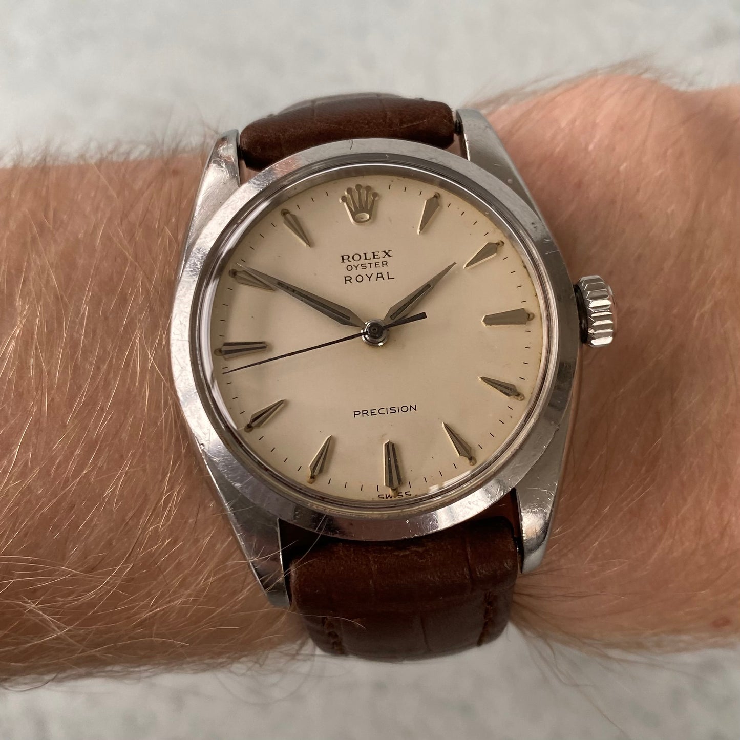 1959 Rolex Oyster Royal Precision 6426 Manual Wind Cal.1210 Swiss Vintage Watch