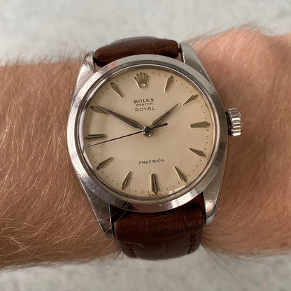 1959 Rolex Oyster Royal Precision 6426 Manual Wind Cal.1210 Swiss Vintage Watch