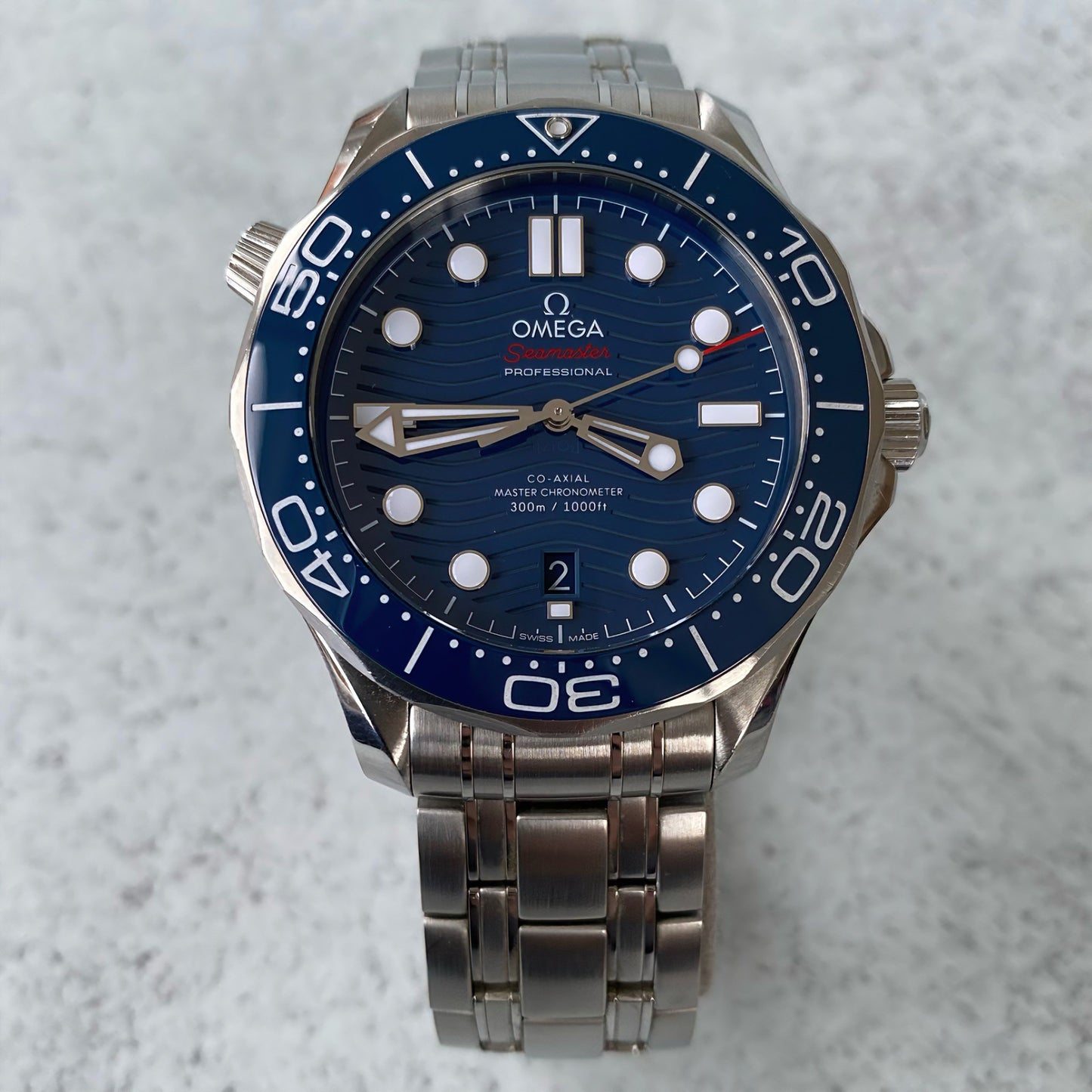 Omega Seamaster Diver 300 Co-Axial 210.30.42.20.03.001 Watch - Complete Set