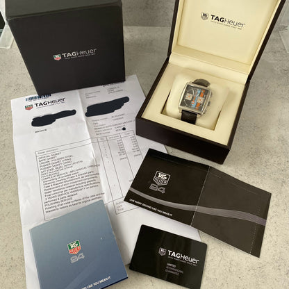 Tag Heuer Monaco Gulf Limited Edition CAW211R Watch - Showcase