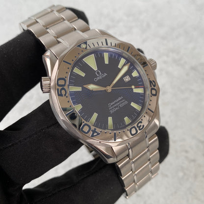 Omega Seamaster 300 Professional 2265.80.00 Blue Quartz 41mm Watch - Full Set