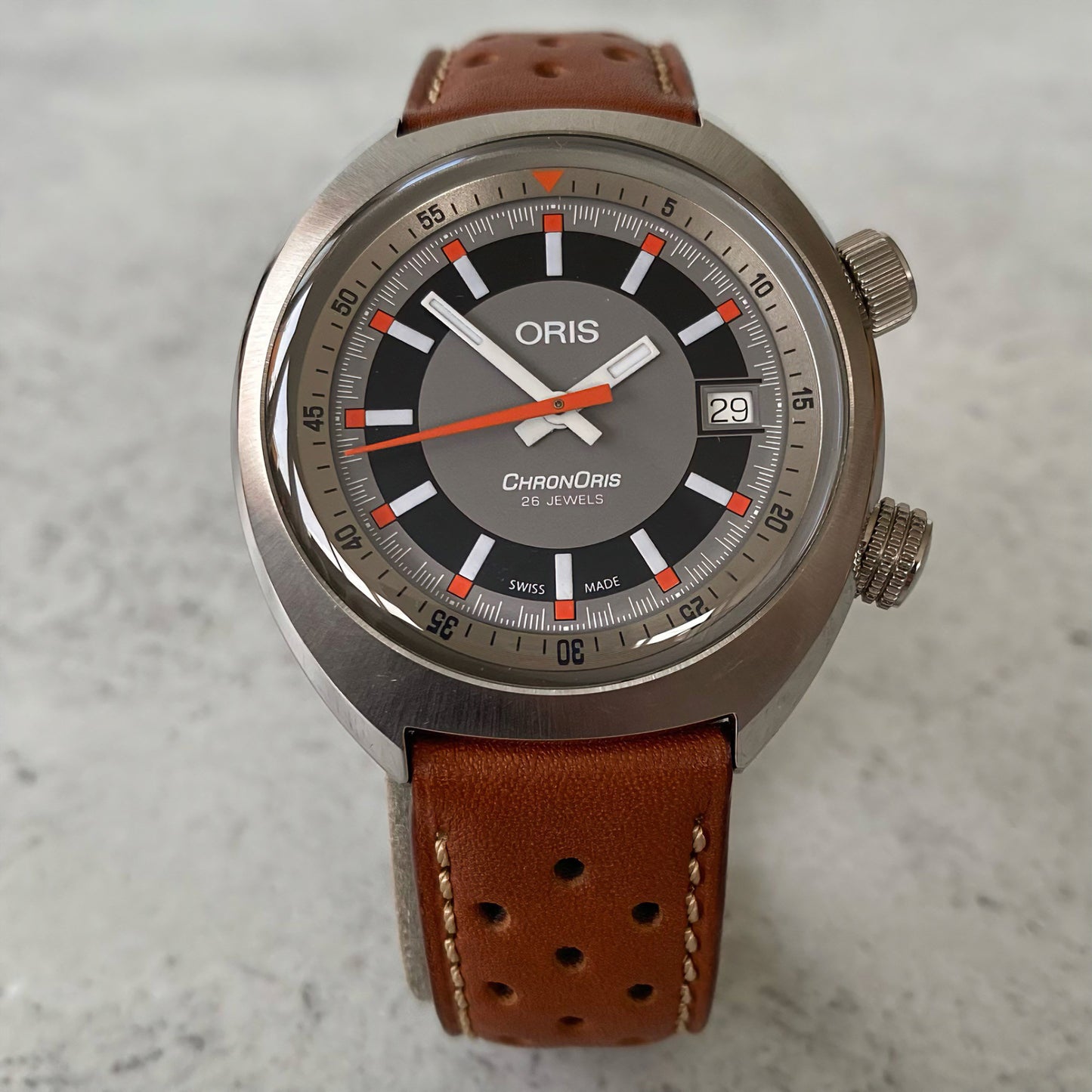 Oris Chronoris 733 7737 Date Automatic Swiss Watch