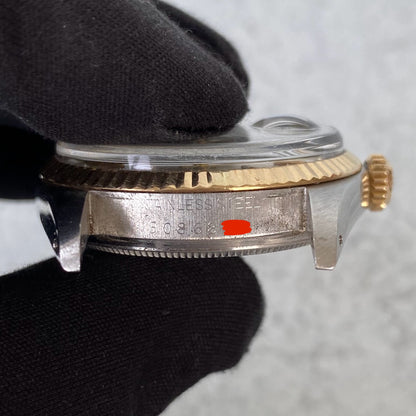 1978 Rolex Datejust Oyster Perpetual 1601 Bi-Metal Swiss Vintage Watch