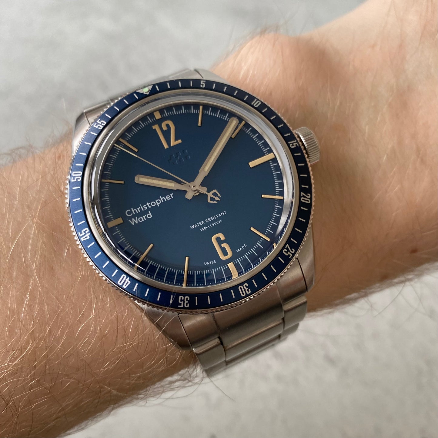 Christopher Ward C65 Trident Diver Manual Wind Watch