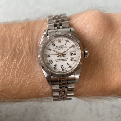 1995 Ladies Rolex 69190 Oyster Perpetual Jubilee Vintage Watch - Full Set