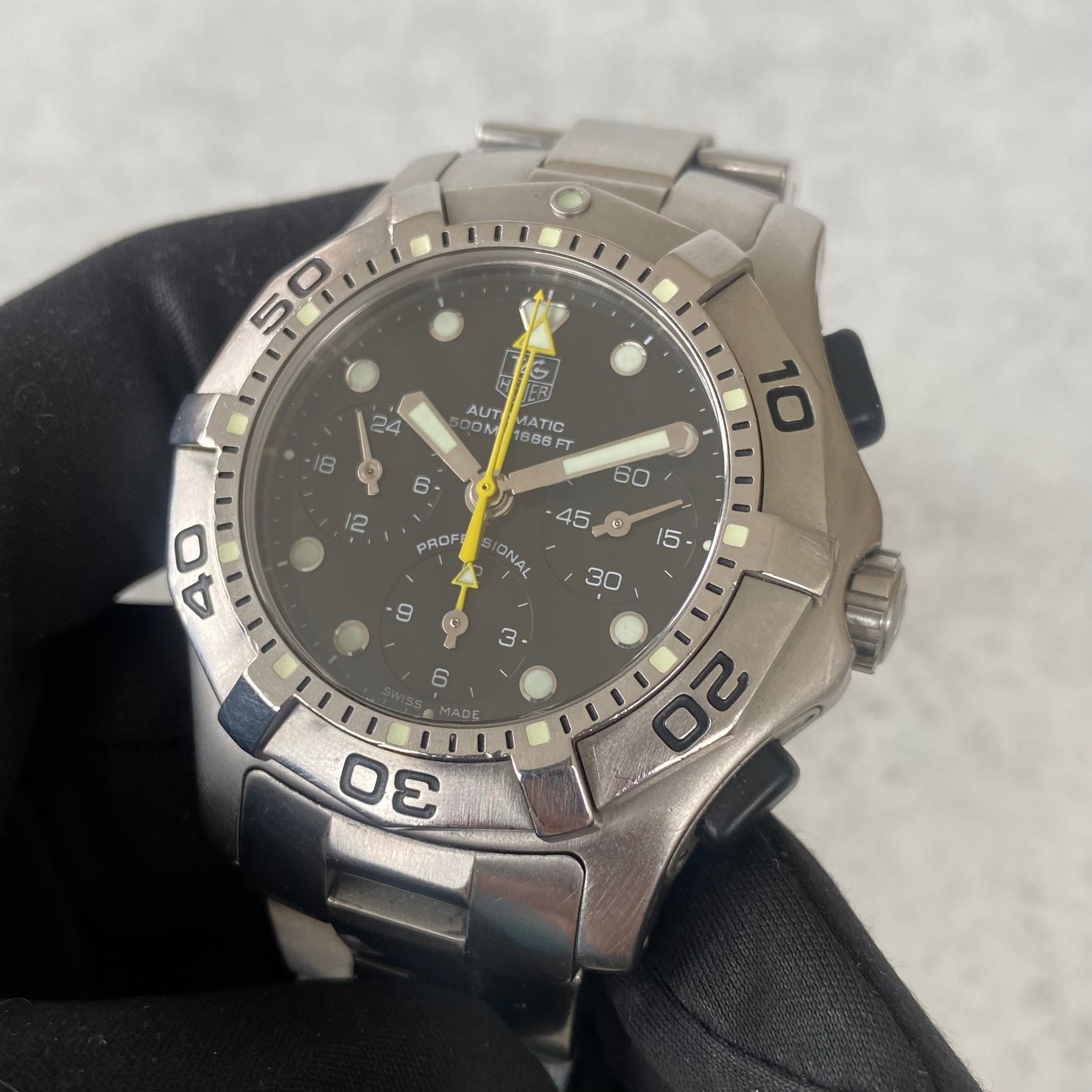 Tag Heuer Aquagraph CN211A 500m Divers Automatic Watch - Full Set