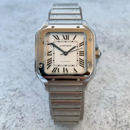 Cartier Santos De Cartier Stainless Steel Watch - Showcase