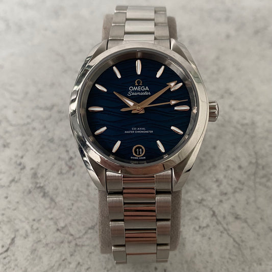 Ladies Omega Seamaster Aqua Terra 220.10.34.20.03.001 Watch - Showcase