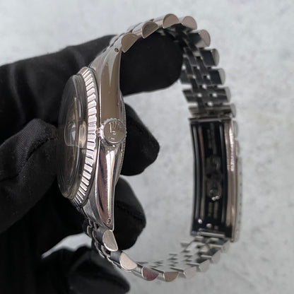 1979 Rolex Datejust Oyster Perpetual 16030 Steel Swiss Quickset Vintage Watch