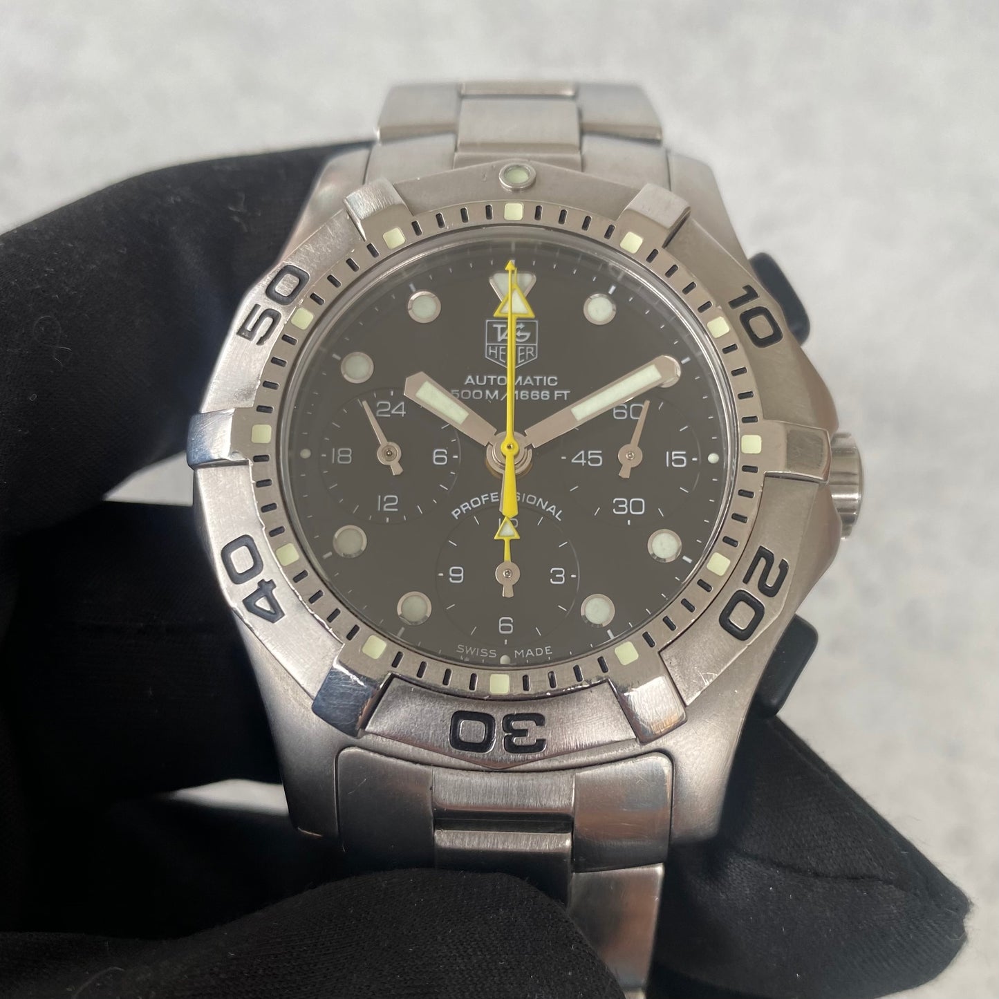 Tag Heuer Aquagraph CN211A 500m Divers Automatic Watch - Full Set