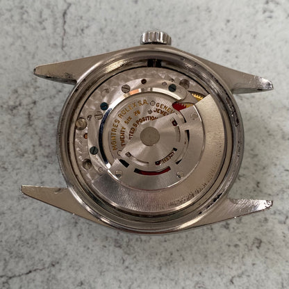 1970 Rolex Datejust Oyster Perpetual 1603 Engine Turned Bezel Swiss Watch