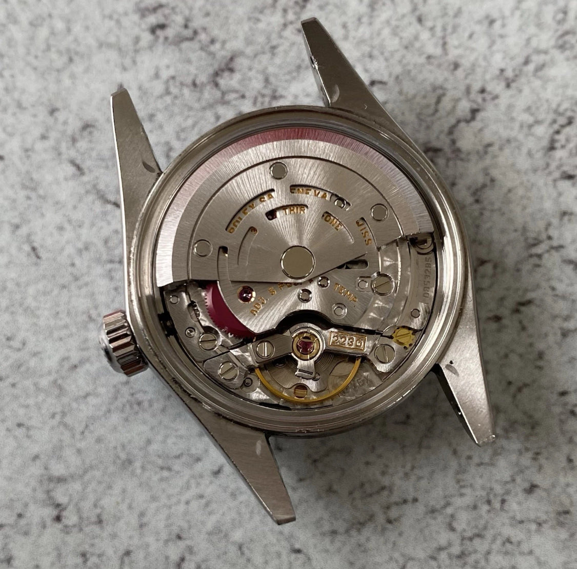 2004 Ladies Rolex Oyster Perpetual Black Dial 76080 Watch - Full Set