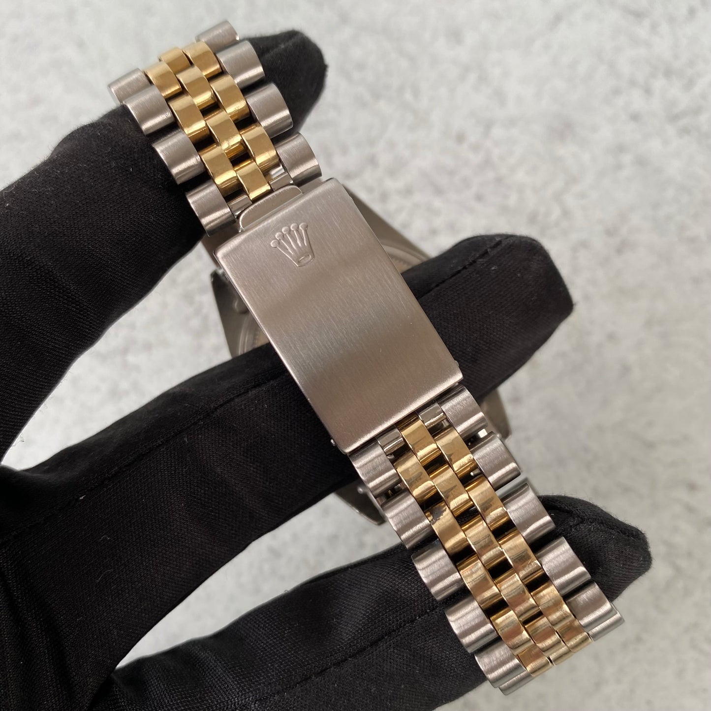 1978 Rolex Datejust Oyster Perpetual 1601 Bi-Metal Swiss Vintage Watch