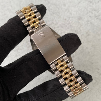 1978 Rolex Datejust Oyster Perpetual 1601 Bi-Metal Swiss Vintage Watch