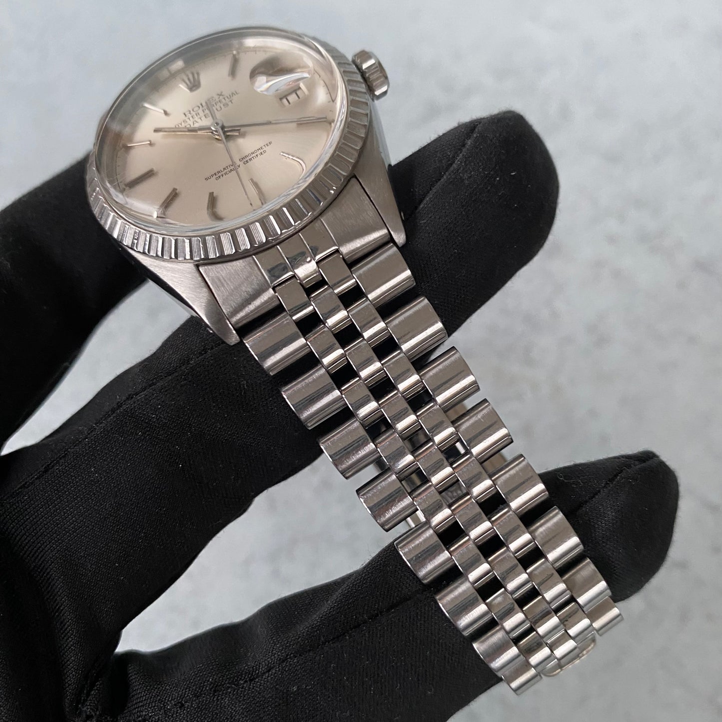 1979 Rolex Datejust Oyster Perpetual 16030 Steel Swiss Quickset Vintage Watch