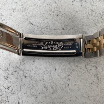 1978 Rolex Datejust Oyster Perpetual 1601 Bi-Metal Swiss Vintage Watch