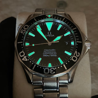 Omega Seamaster 300 Professional 2254.50.00 Automatic 41mm Watch - Full Set