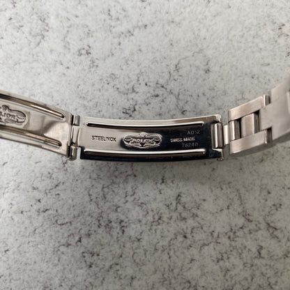 2004 Ladies Rolex Oyster Perpetual Black Dial 76080 Watch - Full Set