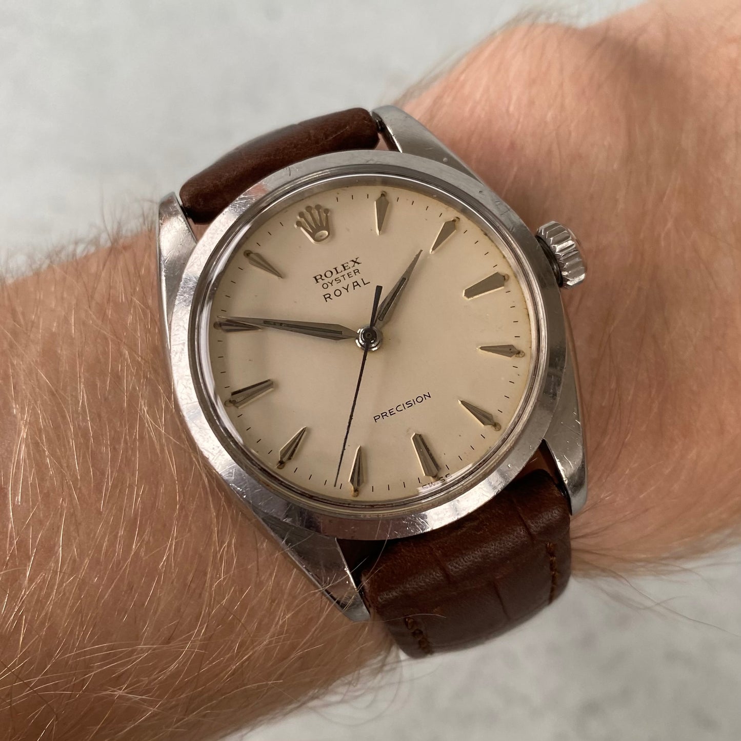 1959 Rolex Oyster Royal Precision 6426 Manual Wind Cal.1210 Swiss Vintage Watch