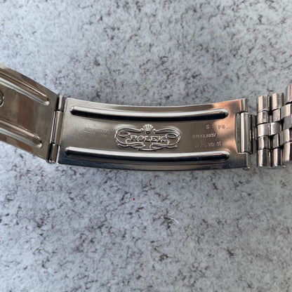 1970 Rolex Datejust Oyster Perpetual 1603 Engine Turned Bezel Swiss Watch