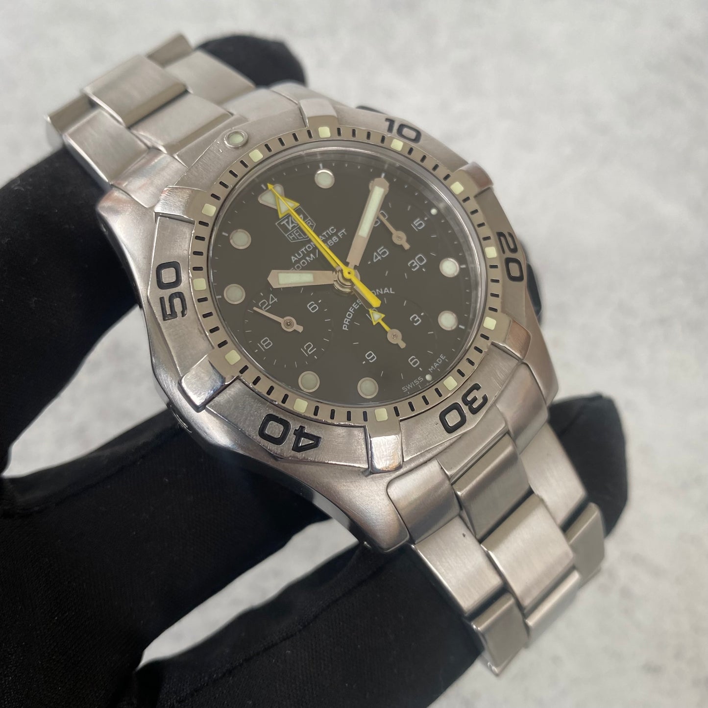 Tag Heuer Aquagraph CN211A 500m Divers Automatic Watch - Full Set